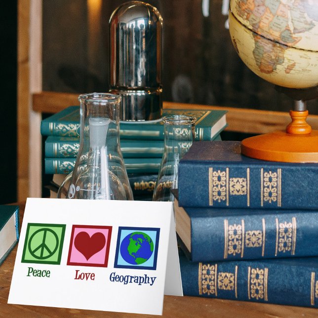 Cartão de Mapa Mundial do Professor de Geografia d (Criador carregado)