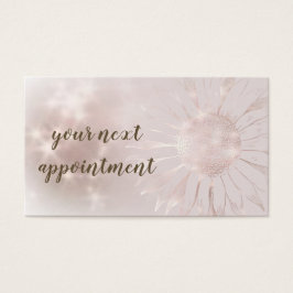 cartão de marcação de girassol