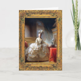 Cartão de Marie Antoinette