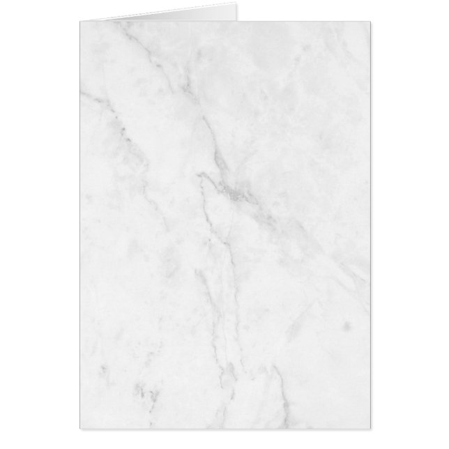 Cartão de Mármore Branco (Frente)