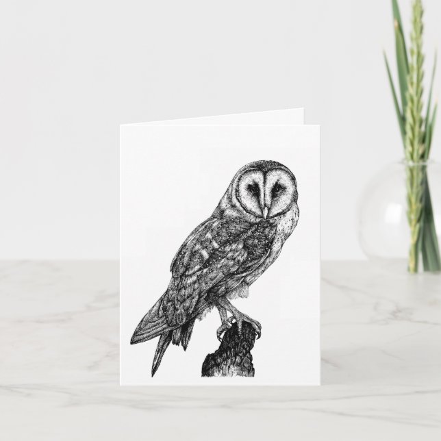 Cartão de Medicina da Coruja (Frente)