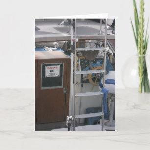 Cartão de Melhoras "Barco de Pesca Ocupado de Dulu