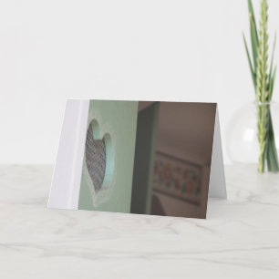 Cartão de Melhoras "Entre com um Coração Aberto"