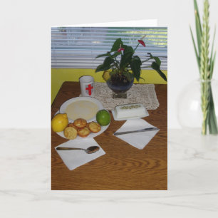 Cartão de Melhoras "O Café da Manhã de um Artista"