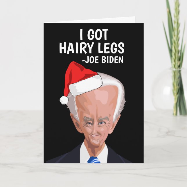 CARTÃO DE MELHORIA DE NATAL DE JOE BIDEN (Frente)