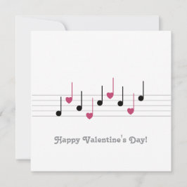 Cartão de Melodia do Amor (Fusão) Personalizável