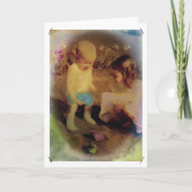 Cartão de Memória da Infância Mais Doce (Frente)