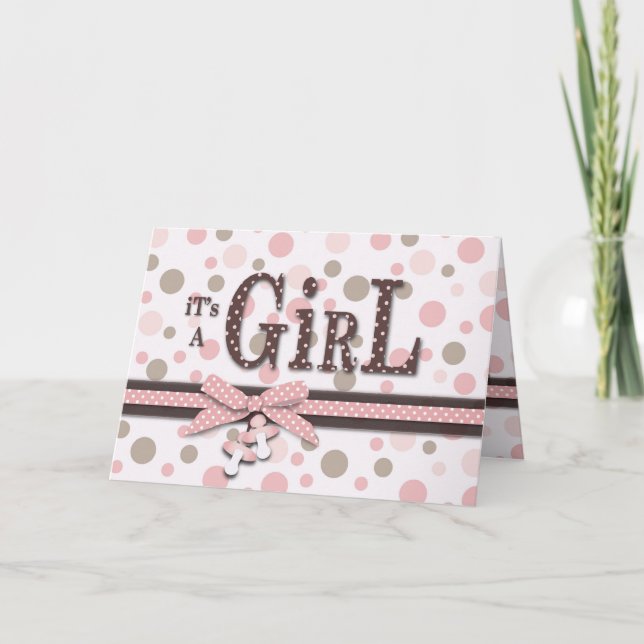 Cartão de Menina (Frente)