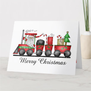 Cartão de mensagem de adição de Feriado de Natal