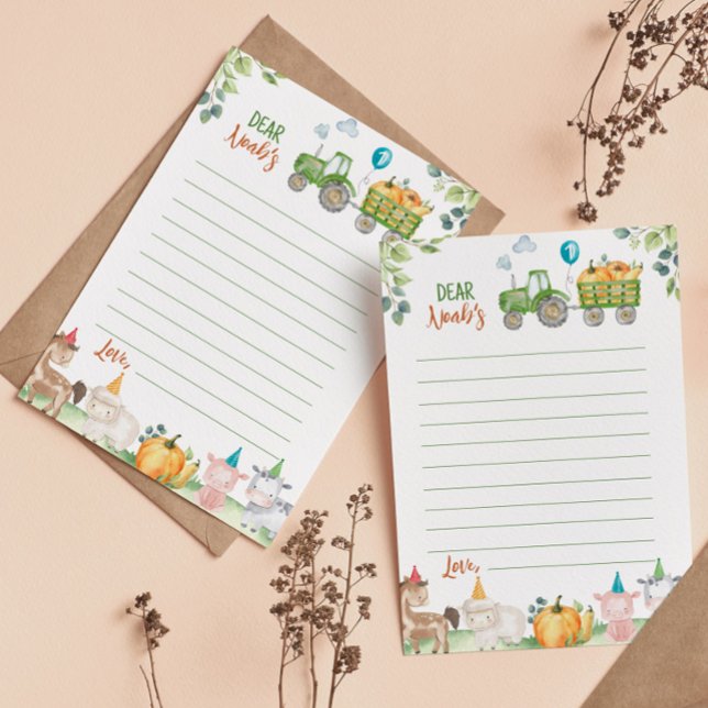 Cartão de Mensagem de Nota da Cápsula de Fazenda d (Criador carregado)