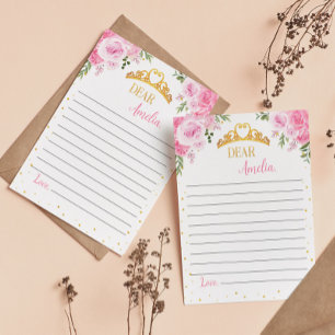 Cartão de Mensagem de Nota da Cápsula de Horário d