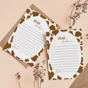 Cartão de Mensagem de Nota da Cápsula Horária de V