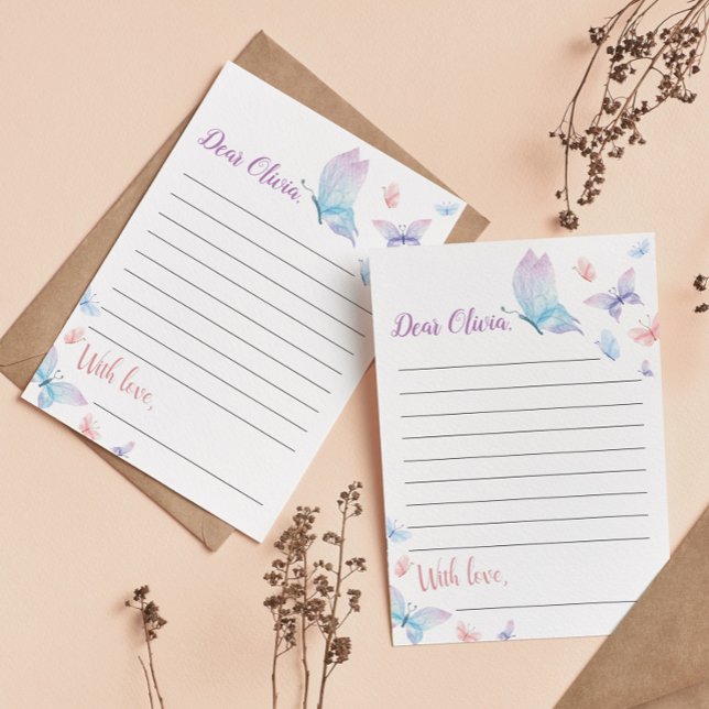 Cartão de Mensagem de Nota de Cápsula do Tempo de  (Criador carregado)