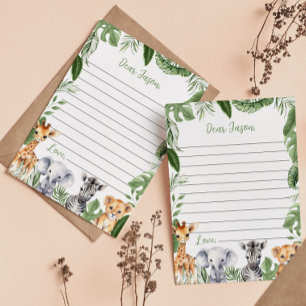 Cartão de Mensagem de Nota de Cápsula Horária de A