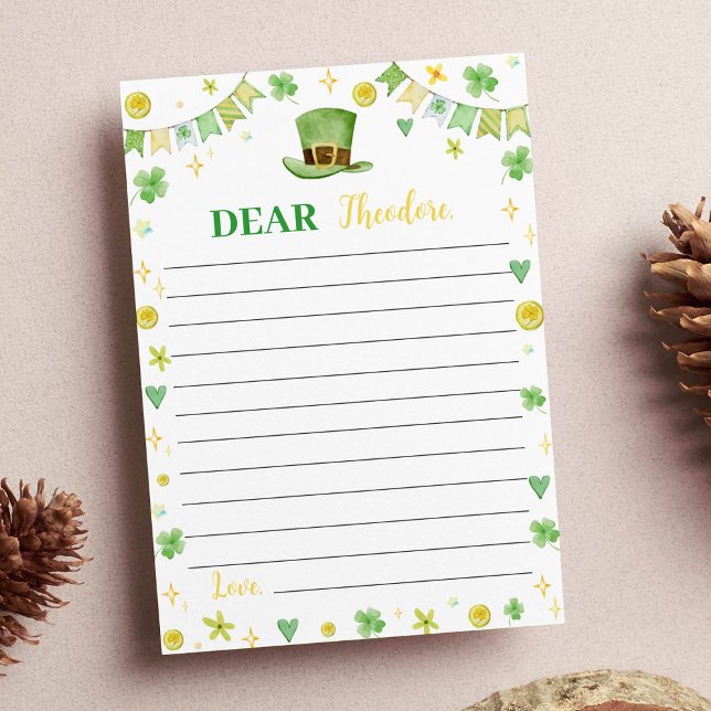 Cartão de Mensagem de Nota de Cápsula Sortuda Únic (Criador carregado)