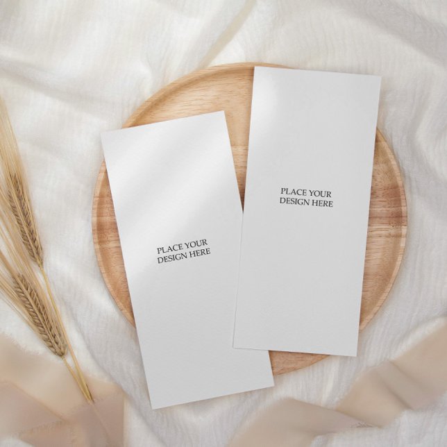 Cartão de Menu 4x9" (Criador carregado)