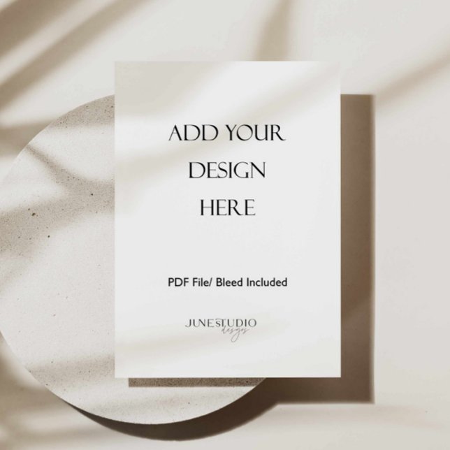 Cartão de Menu 5x7\" Impressão Frente e Verso Não, (5x7 inches menu card printing, 5x7 inches card print, invitation printing, wedding menu printing)