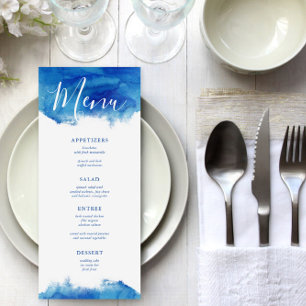 Cartão de Menu de Casamento Oculto Pneumático