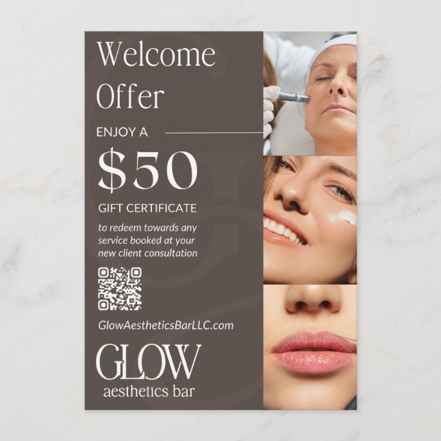 Cartão de Menu Plano 4,5" x 6,25" (Frente)