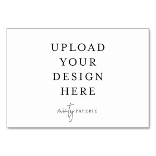 Cartão de Mesa - 3.5" x 5" Paisagem