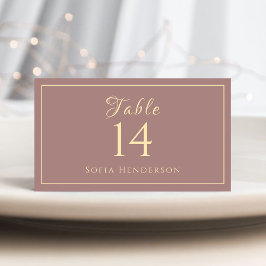 Cartão De Mesa Assentos de Recepção de casamento de Caligrafia Do