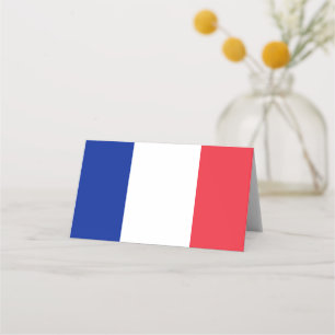 Cartão De Mesa Bandeira da França