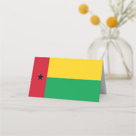 Cartão De Mesa Bandeira da Guiné-Bissau
