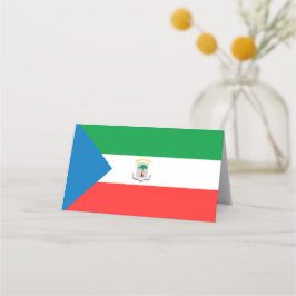 Cartão De Mesa Bandeira da Guiné Equatorial