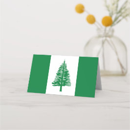 Cartão De Mesa Bandeira da Ilha Norfolk