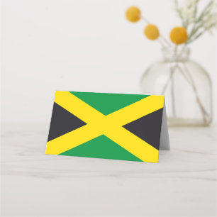 Cartão De Mesa bandeira da Jamaica