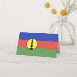 Cartão De Mesa Bandeira da Nova Caledónia