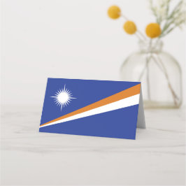Cartão De Mesa bandeira das Ilhas Marshall