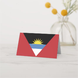Cartão De Mesa Bandeira de Antígua e Barbuda
