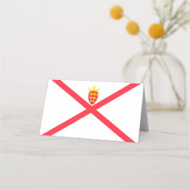 Cartão De Mesa Bandeira de Jersey