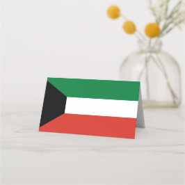 Cartão De Mesa bandeira do Kuwait