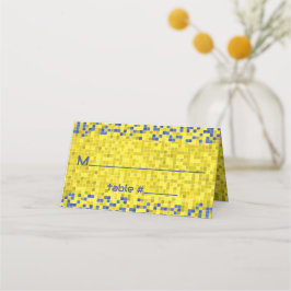 Cartão De Mesa BAR BM e Bat Mitzvah Jogo no Local Cards