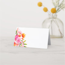 Boas-vindas às Flores Laranja Rosa Moderno