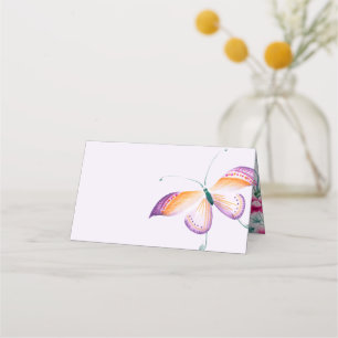 Cartão De Mesa Bohemian Floral & Butterflies - Placas de localiza