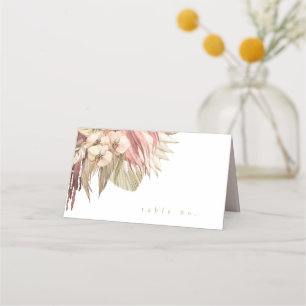 Cartão De Mesa Boho Oasis Wedding ID959