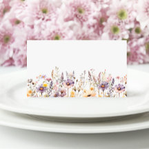 Boho Purple Wildflower Wedding