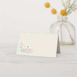 Cartão De Mesa Buquê de aquarela, cartazes