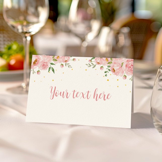 Cartão De Mesa Carteira de Comida de Aniversário maravilhosa (Criador carregado)