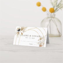 Casamento de Arches Dourados de abstrato Boho