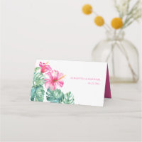 Casamento de Hibiscus Floral Flor-Rosa de Praia