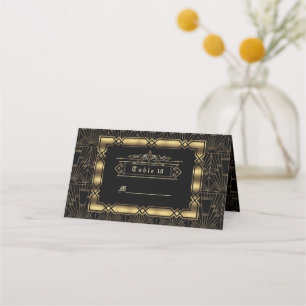 Cartão De Mesa Casamento de Madeira de Wood Floral Branco