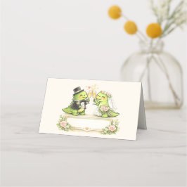 Cartão De Mesa Casamento Divertido