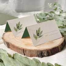 Casamento em Aquarela com Ramo de Oliveira Italian