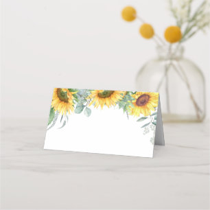 Cartão De Mesa Casamento Eucalyptus Greenery Elegante