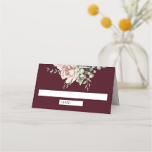 Casamento Floral Eucalipto Rosa Bege Borgonha