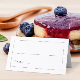 Cartão De Mesa Casamento Minimalista